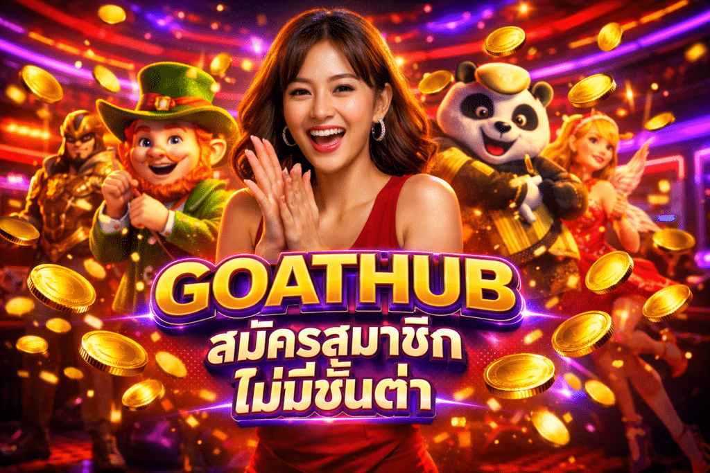 GOATHUB สมัครสมาชิก ไม่มีขั้นต่ำ