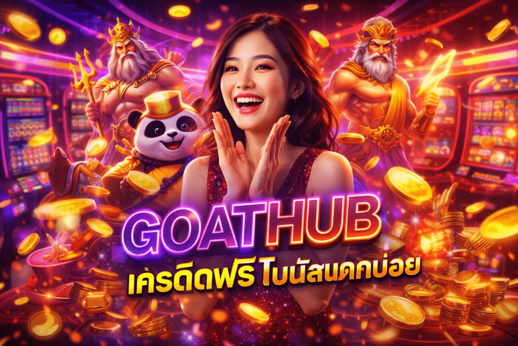 GOATHUB เครดิตฟรี โบนัสแตกบ่อย