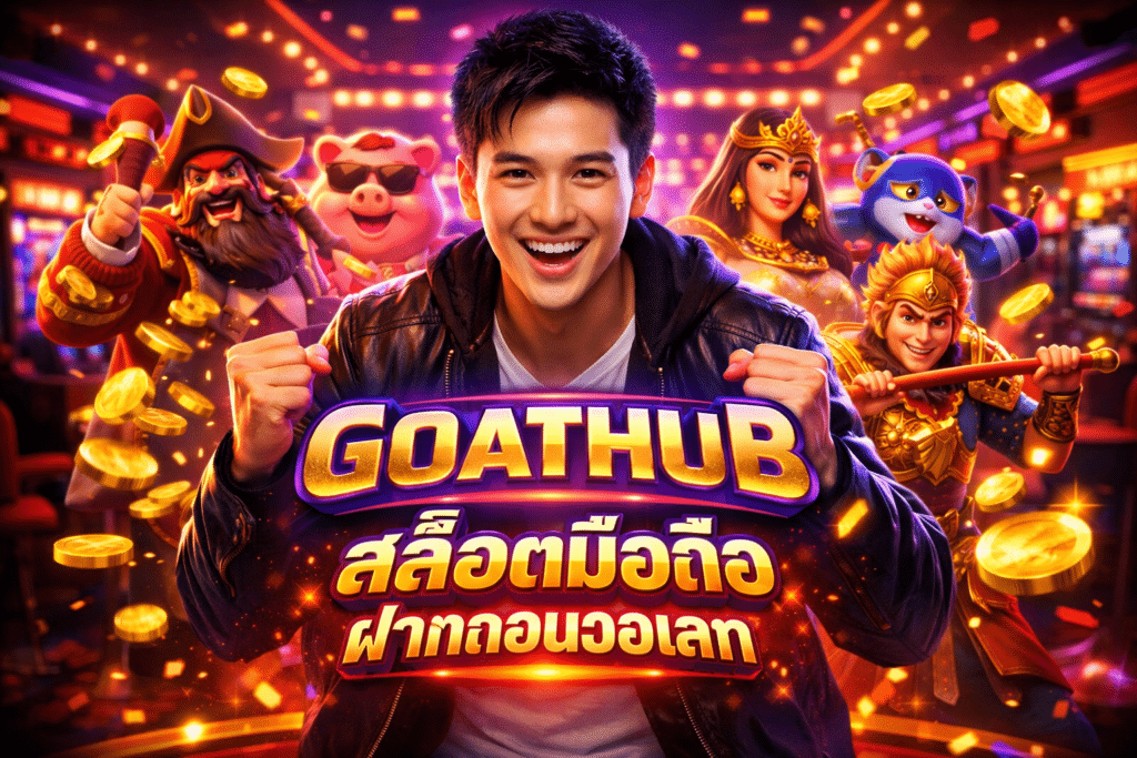 GOATHUB สล็อตมือถือ ฝากถอนวอเลท